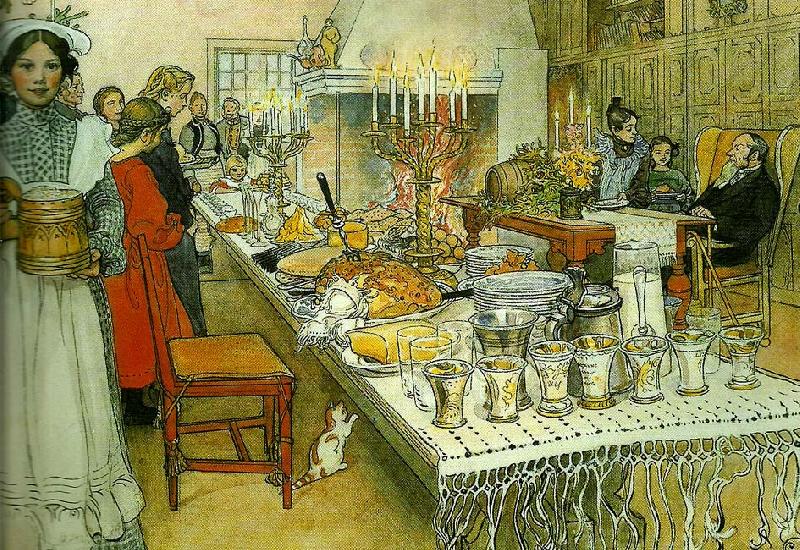 Carl Larsson julaftonen